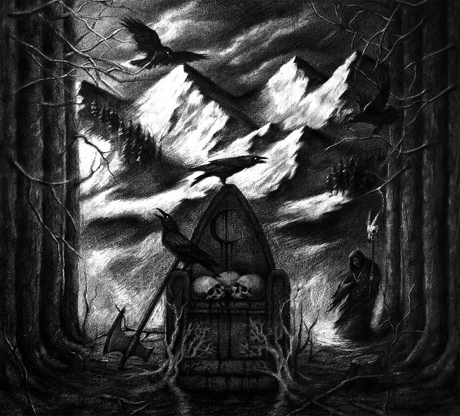 GOAT PRAYERS – Awake in the Mystic Landscape - Black Metal Terror